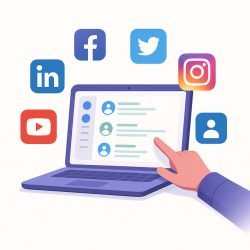 effortlessly manage all your social media with robinreach!